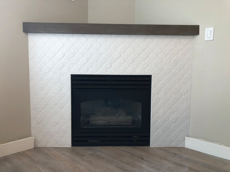 Sicamous Tile Fireplace Surround
