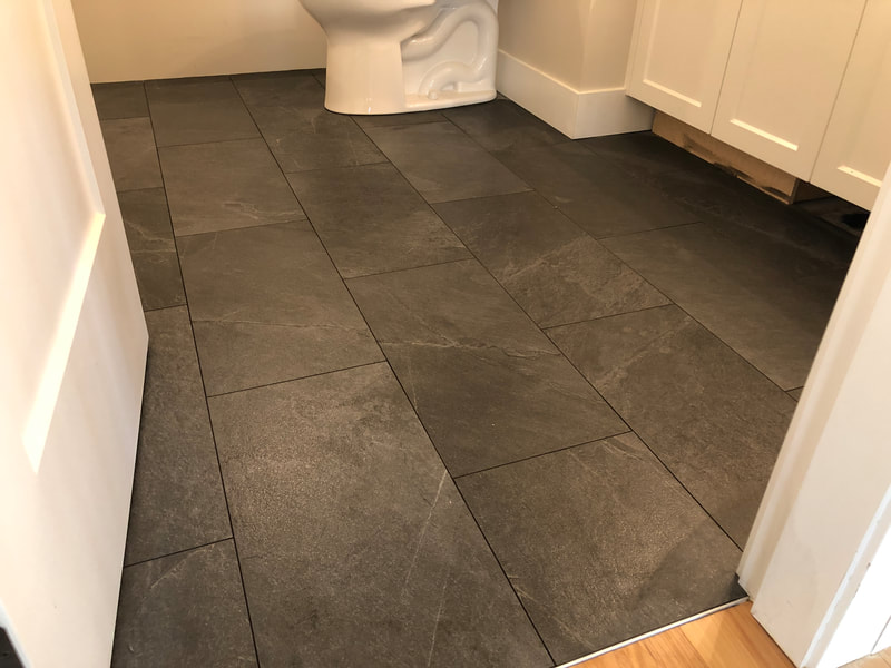 Bathroom floor Tile in Salmon Arm, BC