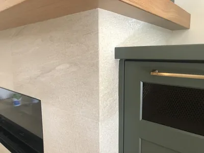 Mitred Large Format Fireplace Surround 1