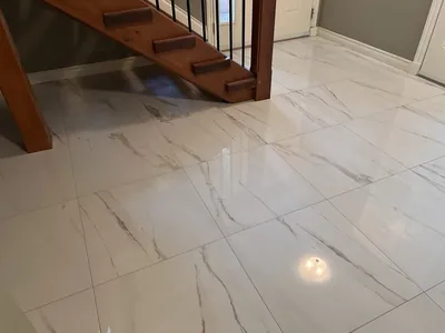 Glossy Large Format Basement Tile4